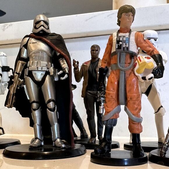 9 Star Wars The Force Awakens Deluxe Playset Figurine Disney 2015 - Picture 4 of 14